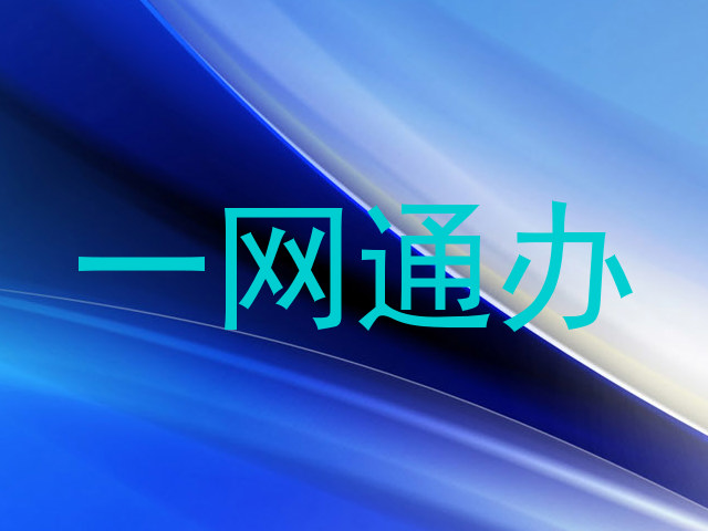一网通办