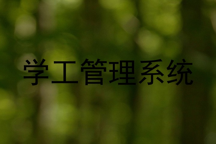 学工管理系统