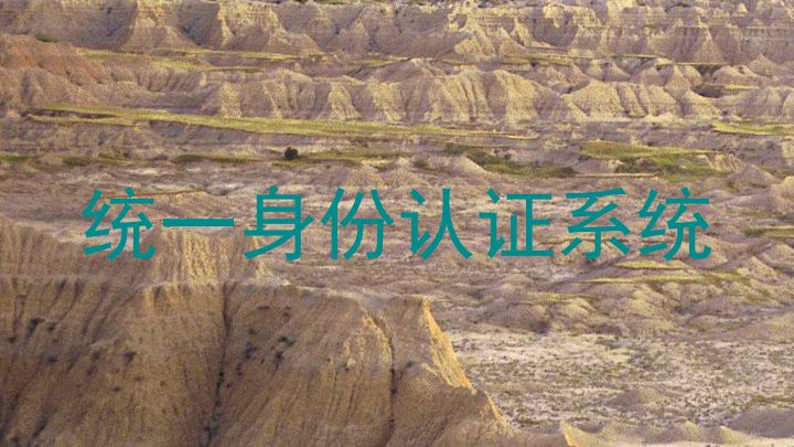 统一身份认证系统