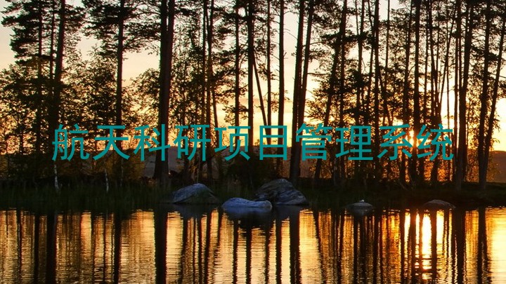 航天科研项目管理系统