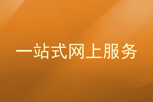 一站式网上服务