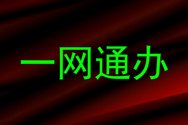 一网通办
