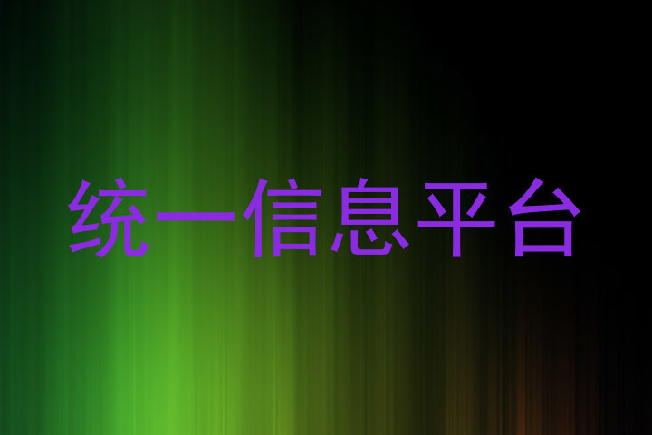 统一信息平台
