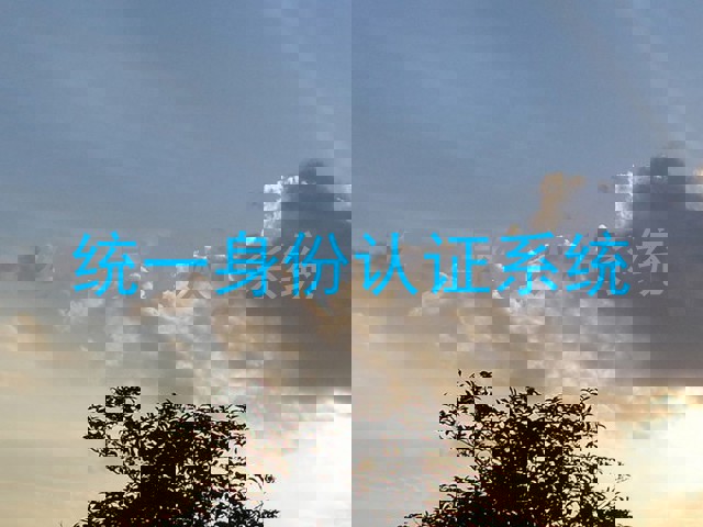 统一身份认证系统
