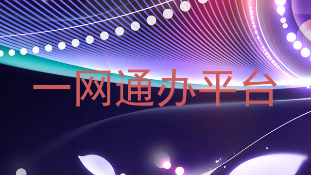 一网通办平台