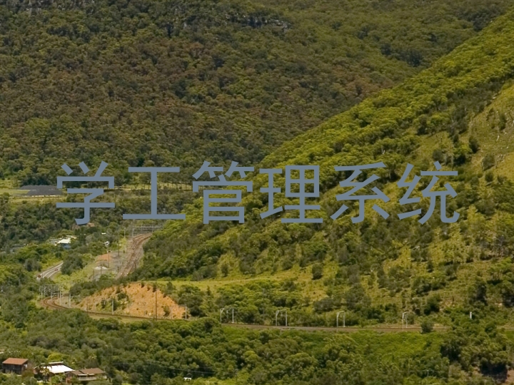 学工管理系统
