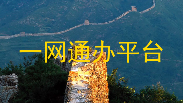 一网通办平台