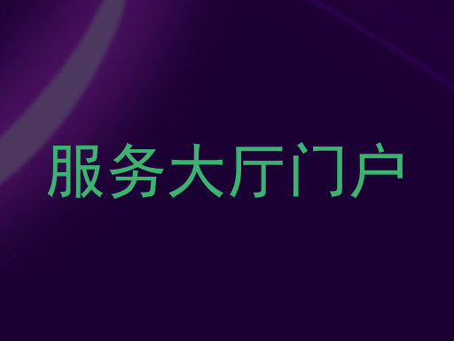 服务大厅门户