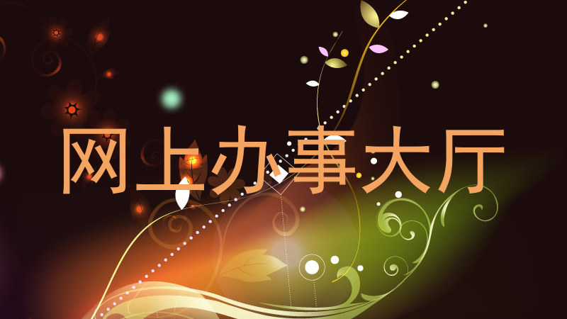 网上办事大厅