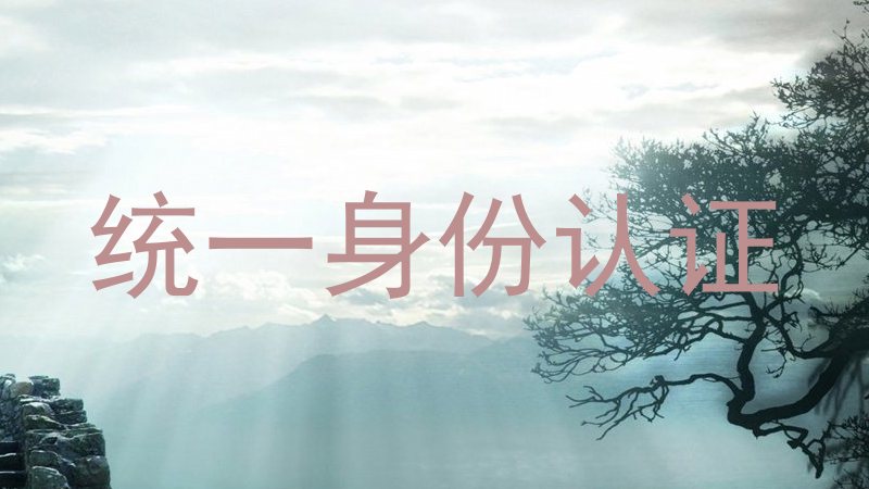 统一身份认证