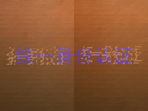 统一身份认证