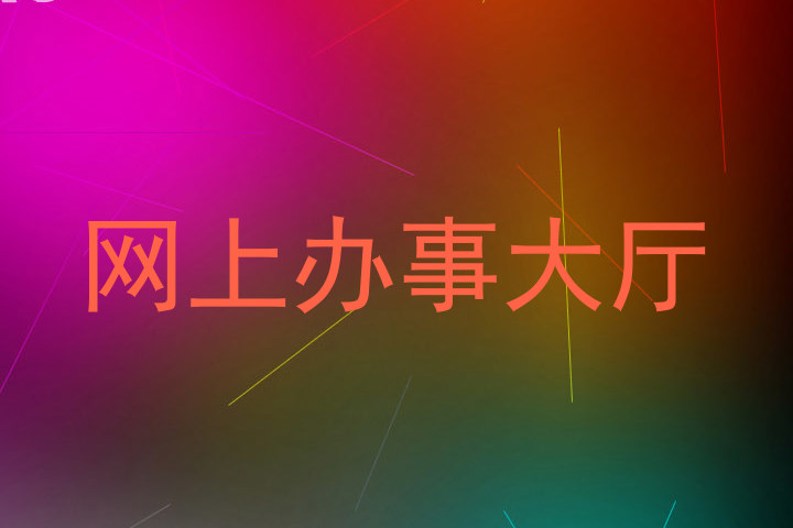 网上办事大厅