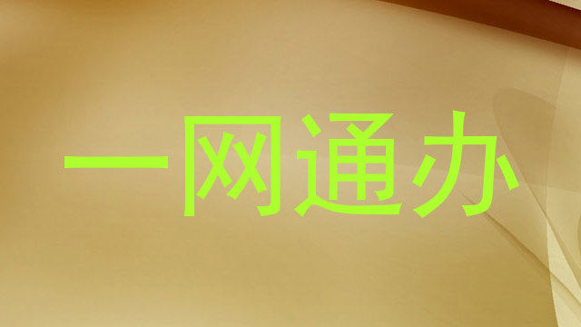一网通办