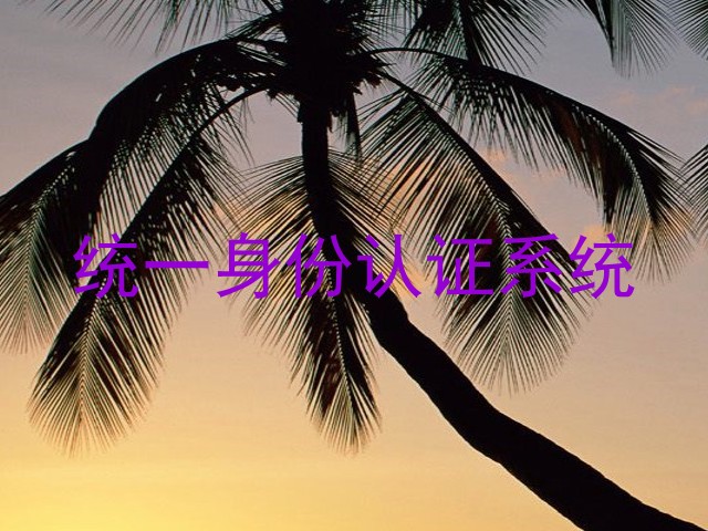 统一身份认证系统