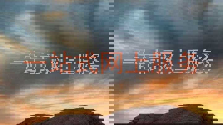 一站式网上服务