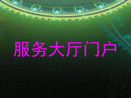 服务大厅门户