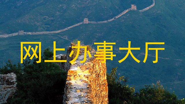 网上办事大厅