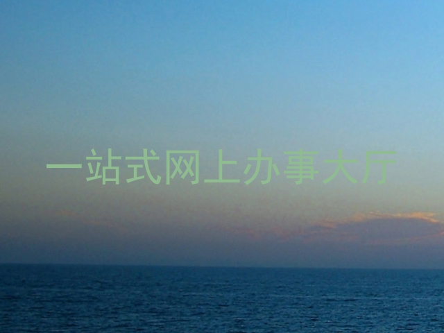 一站式网上办事大厅