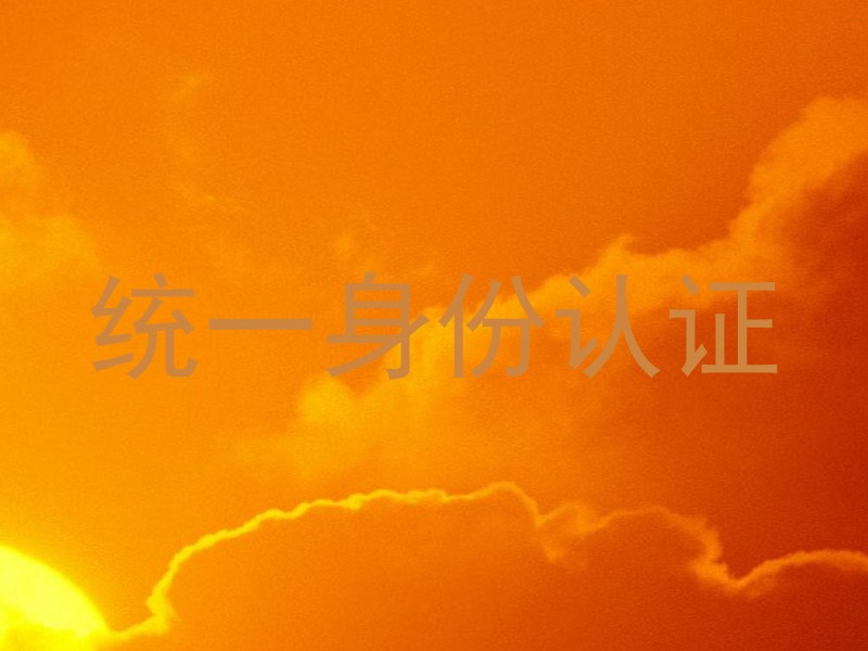 统一身份认证