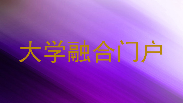 大学融合门户