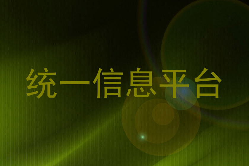 统一信息平台