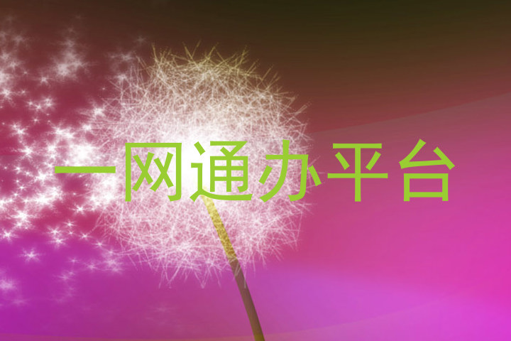 一网通办平台
