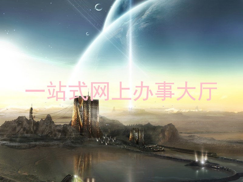 一站式网上办事大厅