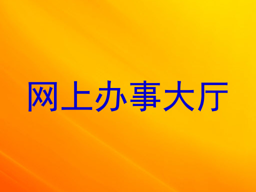 网上办事大厅