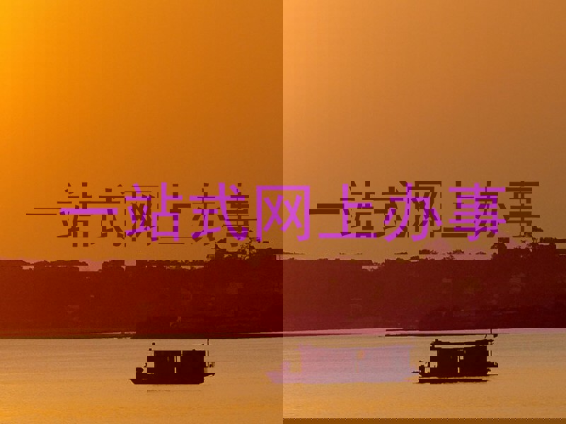 一站式网上办事