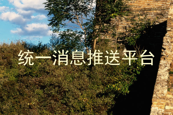 统一消息推送平台