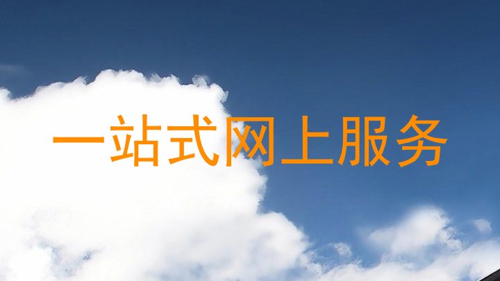 一站式网上服务