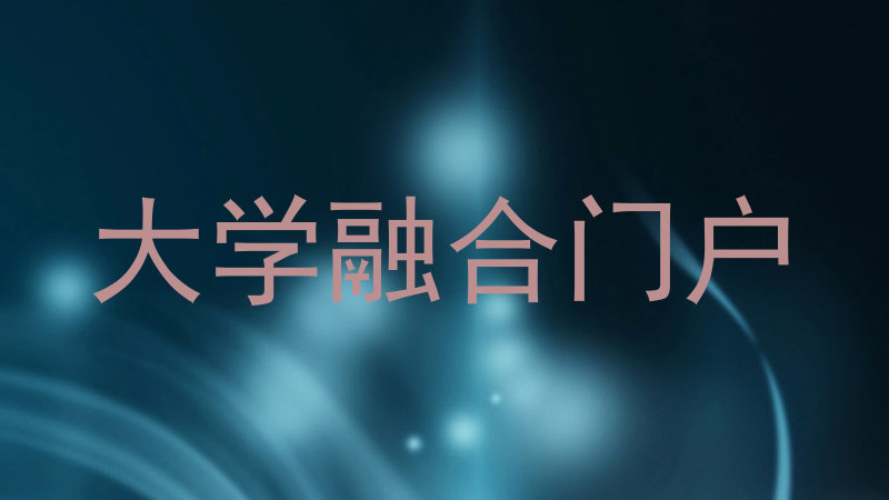 大学融合门户