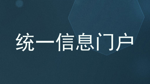 统一信息门户