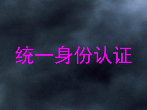 统一身份认证