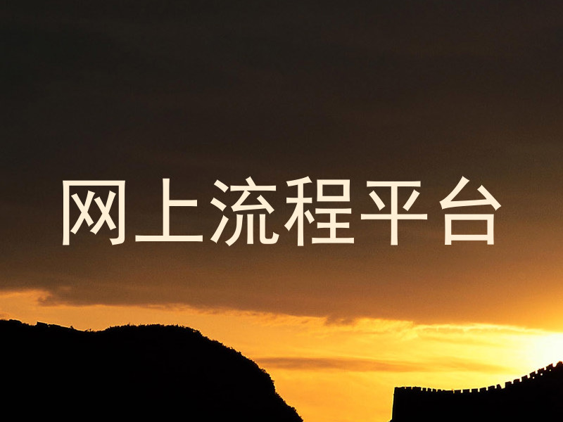 网上流程平台