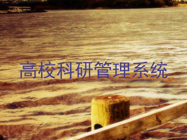 高校科研管理系统