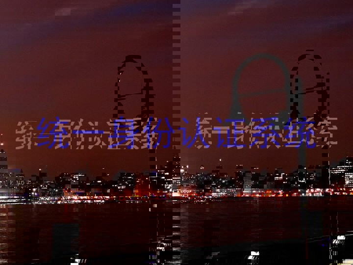 统一身份认证系统