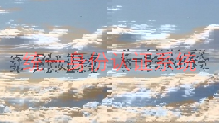 统一身份认证系统