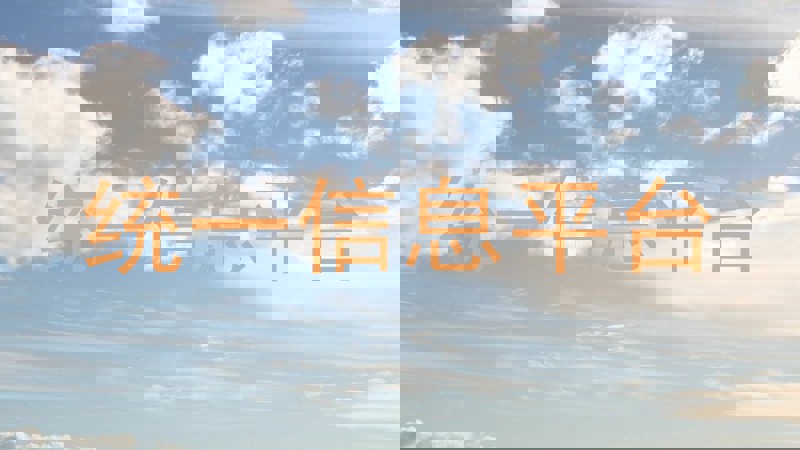 统一信息平台