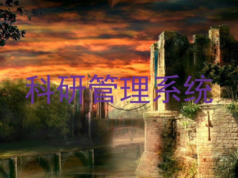 科研管理系统