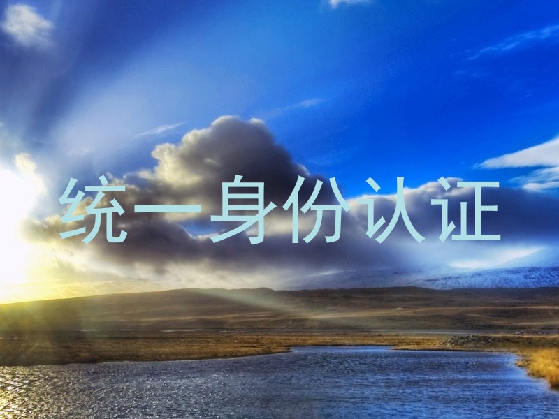 统一身份认证