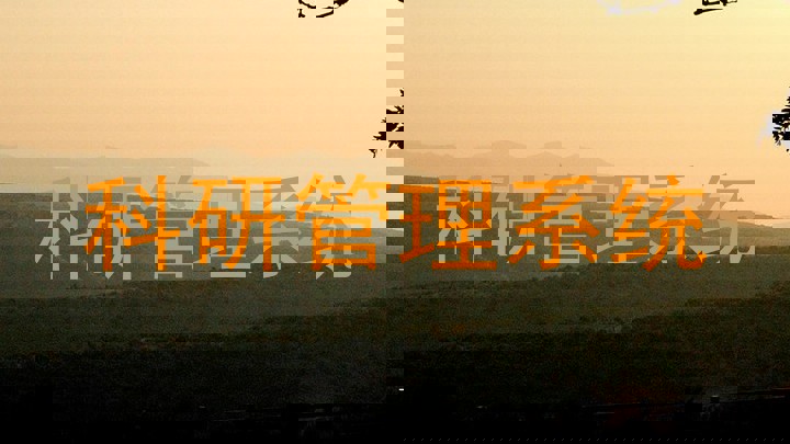 科研管理系统