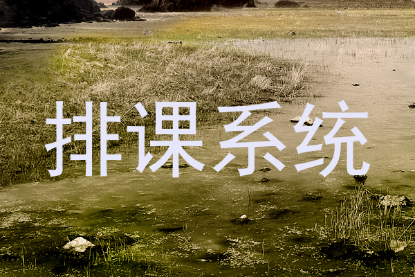 排课系统