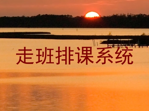 走班排课系统