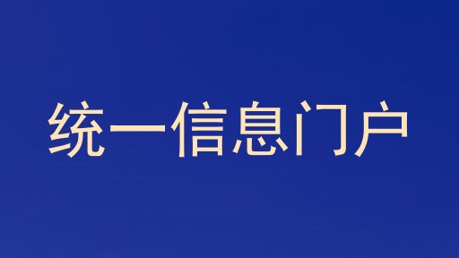 统一信息门户