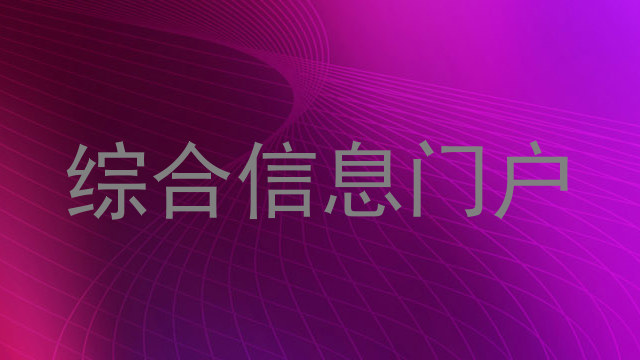 综合信息门户
