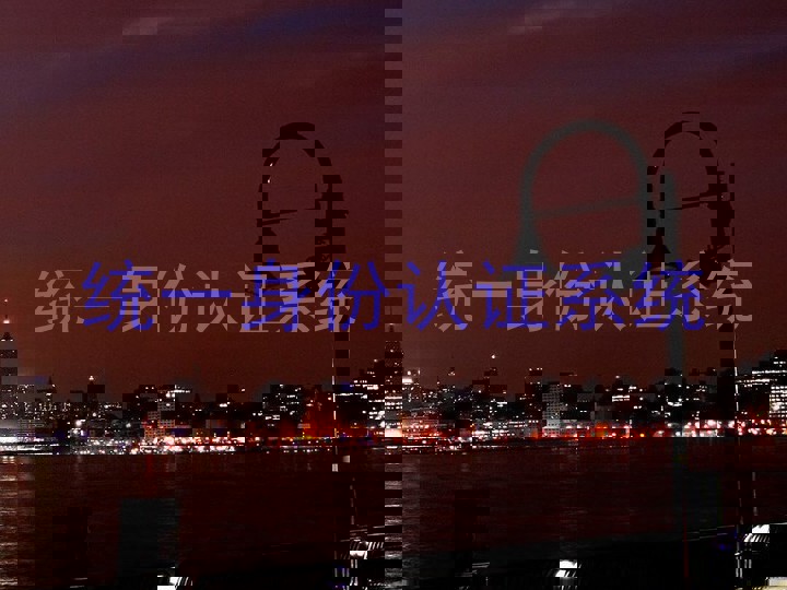 统一身份认证系统