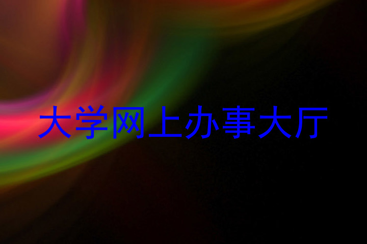 大学网上办事大厅