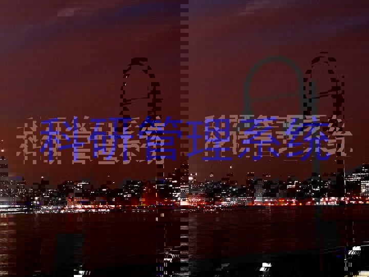 科研管理系统