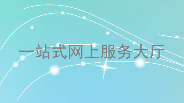 一站式网上服务大厅